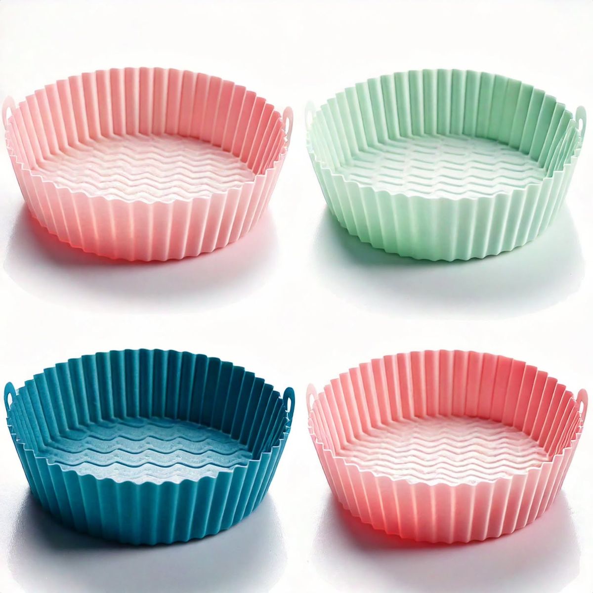 Silicone Air Fryer Molds - Multiple Colors & Designs