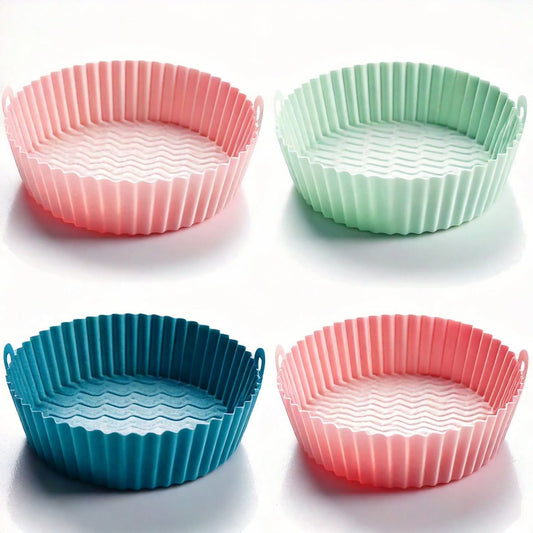 Silicone Air Fryer Molds - Multiple Colors & Designs